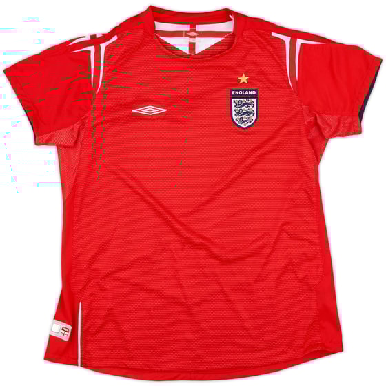2004-06 England Away Shirt - 8/10 - (Women's M)