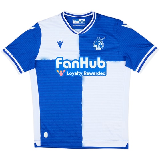 2024-25 Bristol Rovers Home Shirt - 10/10 - (XL.Boys)