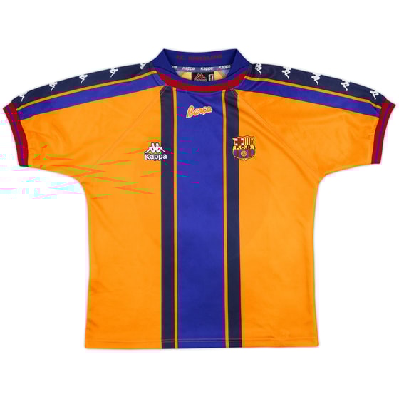 1997-98 Barcelona Away Shirt - 9/10 - (S)