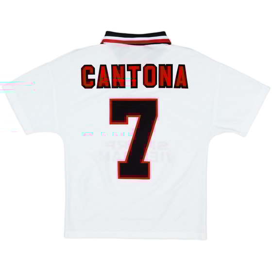 1996-97 Manchester United Away Shirt Cantona #7 - 8/10 - (Y)