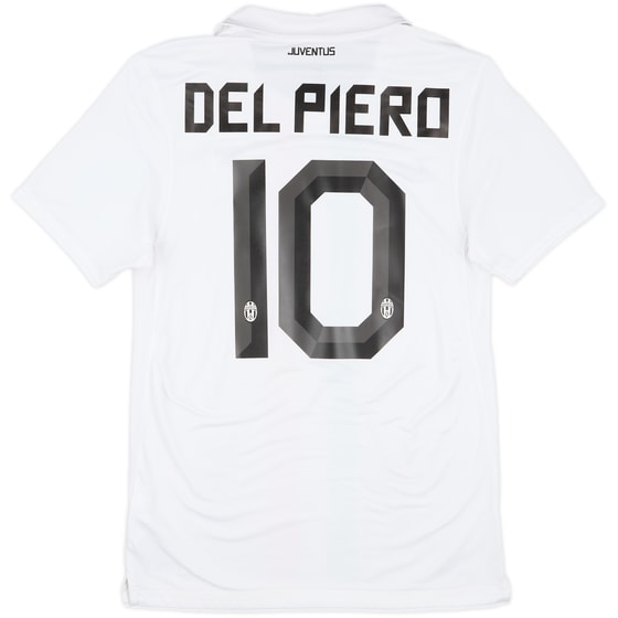 2010-12 Juventus Away Shirt Del Piero #10 - 8/10 - (S)