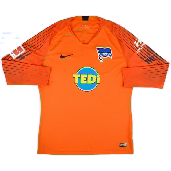 2018-19 Hertha Berlin GK Shirt - 6/10 - (XL)