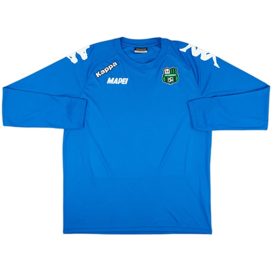 2015-16 Sassuolo Kappa Training L/S Shirt - 9/10 - (L)