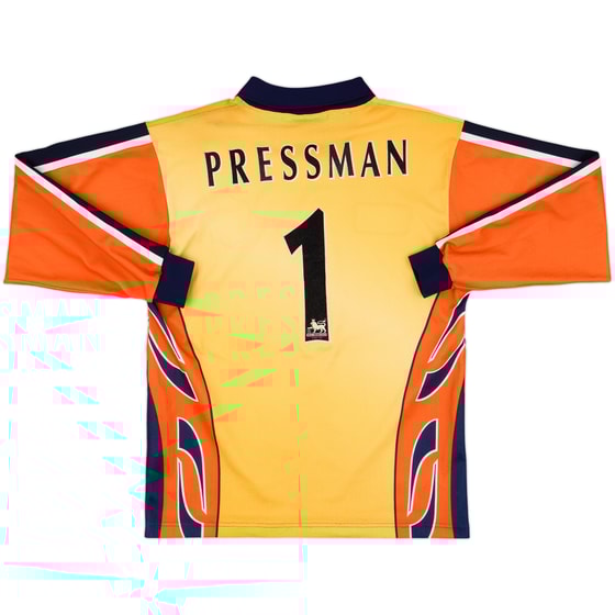 1997-98 Sheffield Wednesday GK Shirt Pressman #1 - 8/10 - (S)
