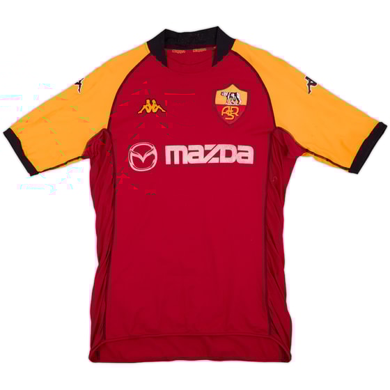 2002-03 Roma European Home Shirt - 5/10 - (L)
