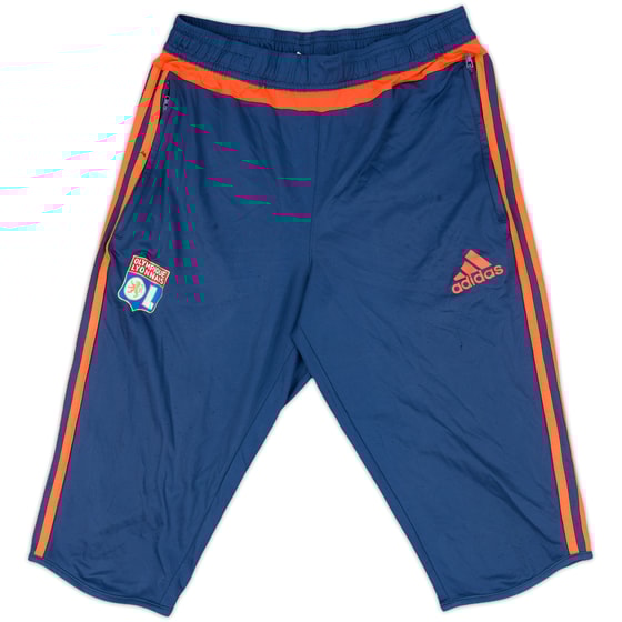 2015-16 Lyon adidas 3/4 Track Pants/Bottoms - 4/10 - (S)