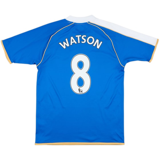 2010-11 Wigan Home Shirt Watson #8 - 9/10 - (S)