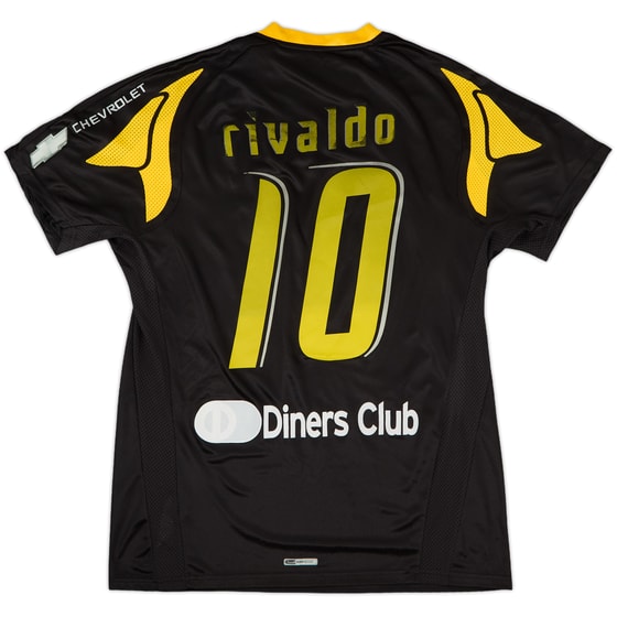 2007-08 AEK Athens Away Shirt Rivaldo #10 (L)