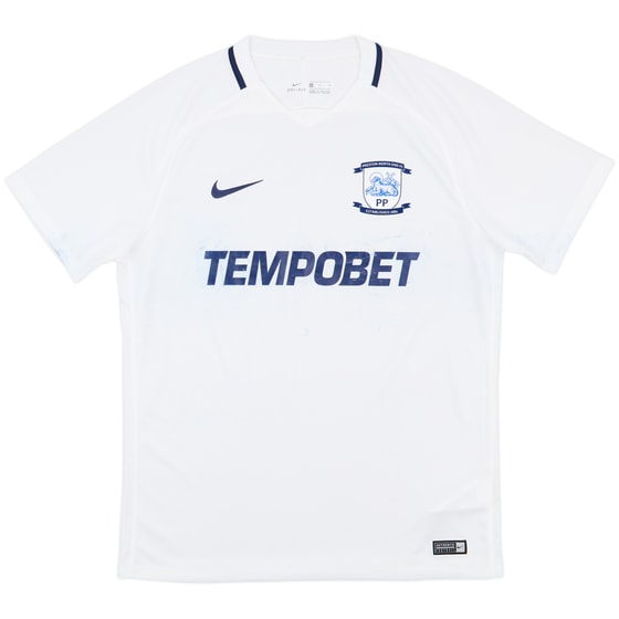 2017-18 Preston North End Home Shirt - 4/10 - (L)