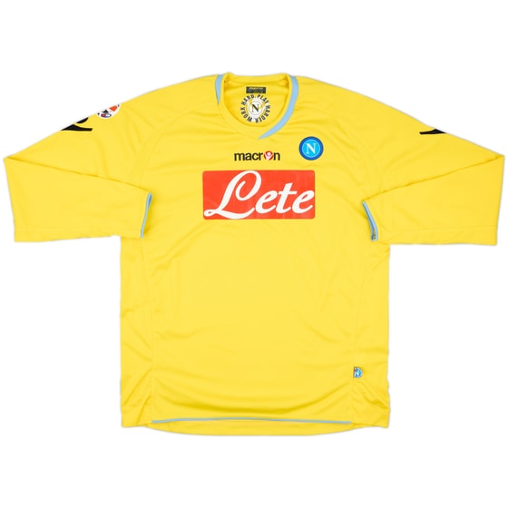 2010-11 Napoli GK Shirt - 9/10 - (L)