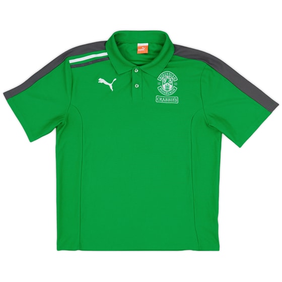 2011-12 Hibernian Puma Polo Shirt - 9/10 - (L)