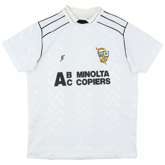 1989-90 Port Vale Home Shirt - 8/10 - (L)