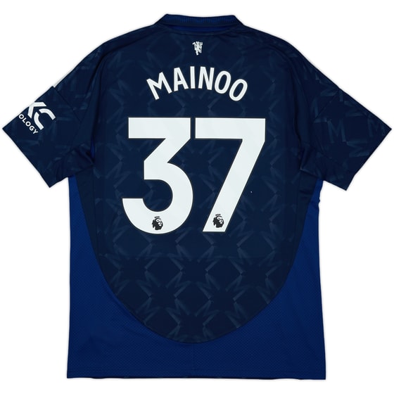 2024-25 Manchester United Away Shirt Mainoo #37 (L)