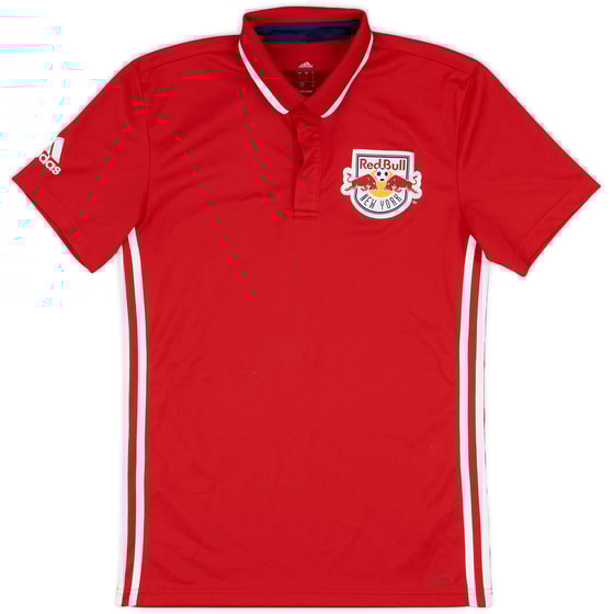 2015 New York Red Bulls adidas Polo Shirt - 9/10 - (S)