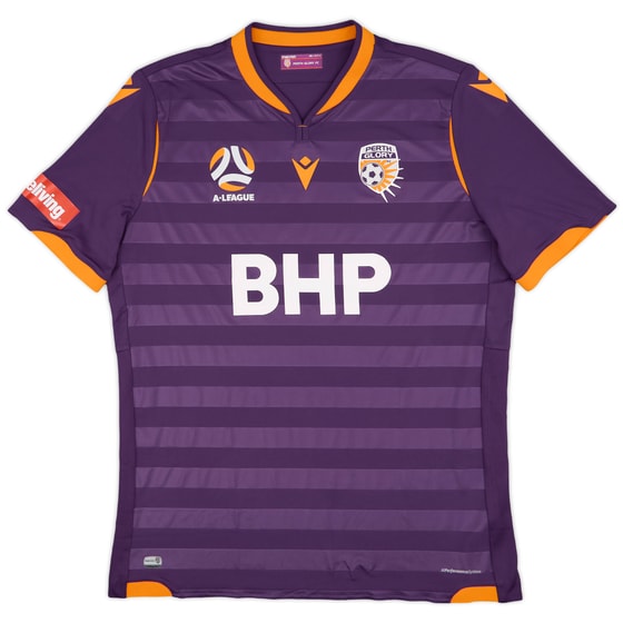 2020-21 Perth Glory Authentic Home Shirt - 9/10 - (3XL)