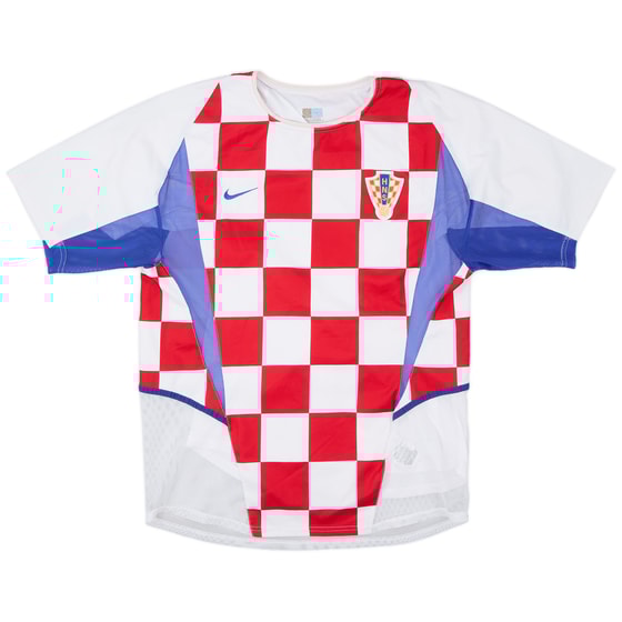2002-04 Croatia Player Issue Home Shirt - 6/10 - (L)