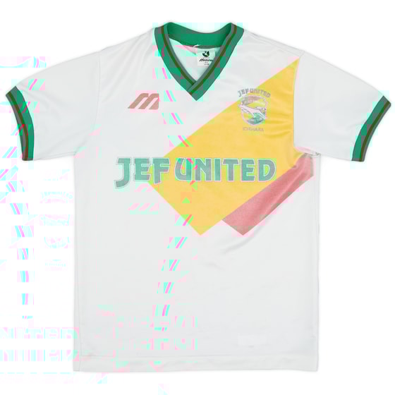 JEF UNITED 90s HOME FOOTBALL SHIRT SOCCER JERSEY MIZUNO | eBay