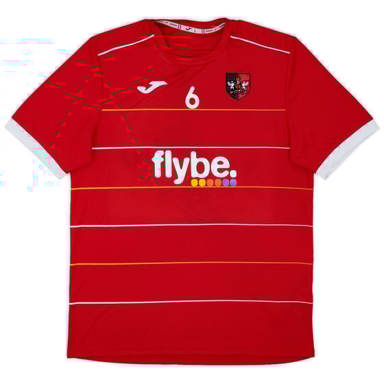 2018-19 Exeter City Joma Player Issue Training Shirt #6 - 9/10 - (L)