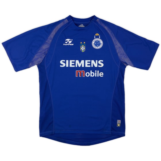 2004 Cruzeiro Home Shirt #11 - 7/10 - (L)