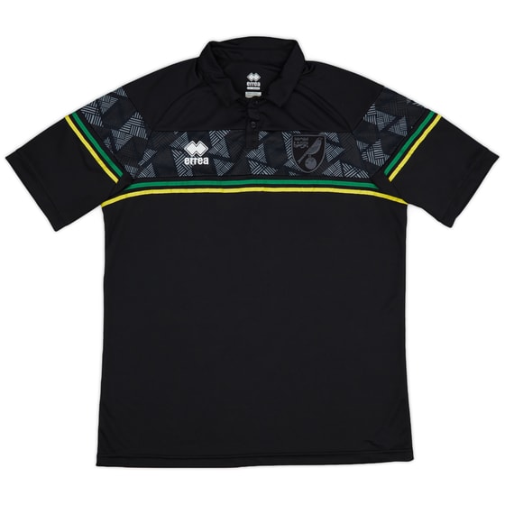 2019-20 Norwich Errea Polo Shirt - 9/10 - (3XL)