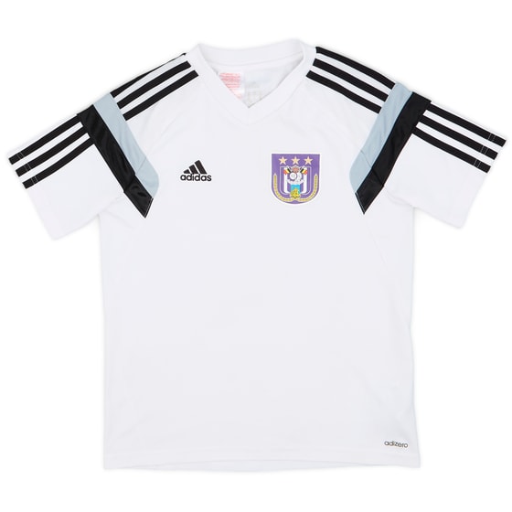 2014-15 Anderlecht adidas Training Shirt - 8/10 - (L.Boys)