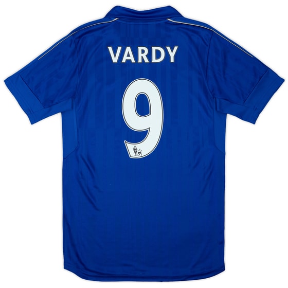 2016-17 Leicester Home Shirt Vardy #9 - 8/10 - (S)