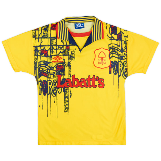 1995-97 Nottingham Forest Away Shirt - 9/10 - (Y)