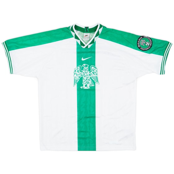 1996-98 Nigeria Player Issue Training Shirt - 8/10 - (XL)