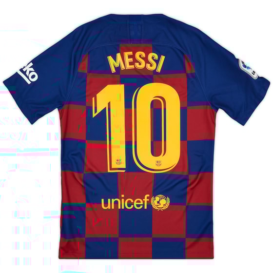 2019-20 Barcelona Home Shirt Messi #10