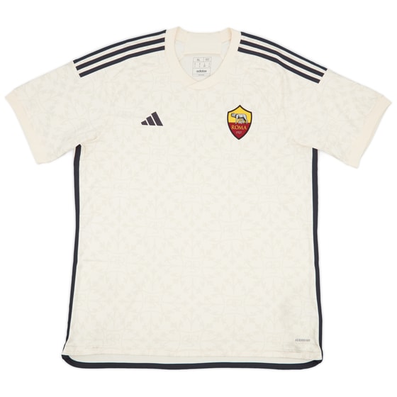 2023-24 Roma Away Shirt - 8/10 - (XL)