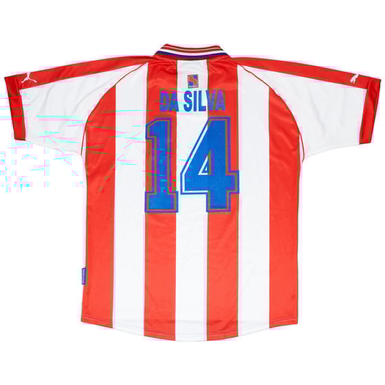 2000-02 Paraguay Home Shirt da Silva #14 - 9/10 - (XL)