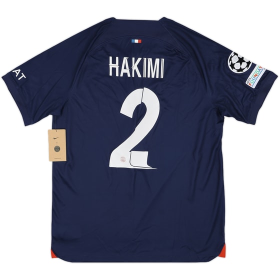 2023-24 Paris Saint-Germain Home Shirt Hakimi #2 (L)