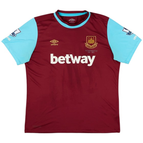 2015-16 West Ham 'Boleyn' Home Shirt - 5/10 - (XL)