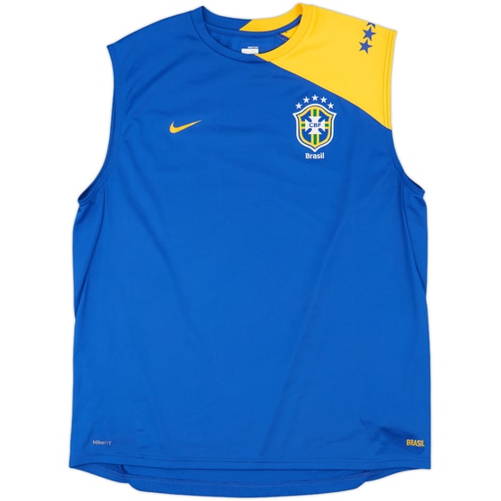 2008-10 Brazil Nike Training Vest - 10/10 - (XL)