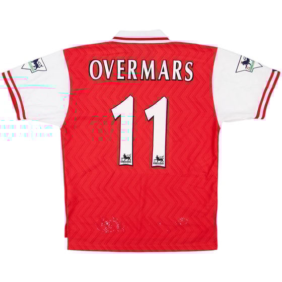 1996-98 Arsenal Home Shirt Overmars #11 - 7/10 - (L)
