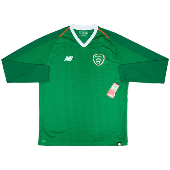 2018-20 Ireland Home L/S Shirt (XL)