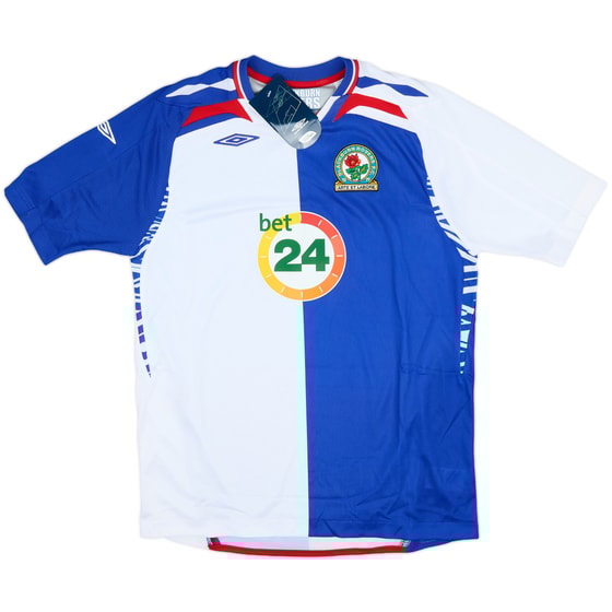 2007-08 Blackburn Home Shirt (XL.Boys)