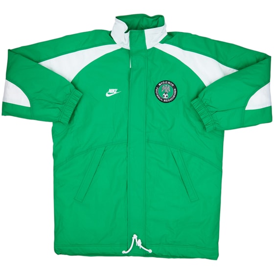 1996-98 Nigeria Nike Padded Bench Coat - 10/10 - (L)