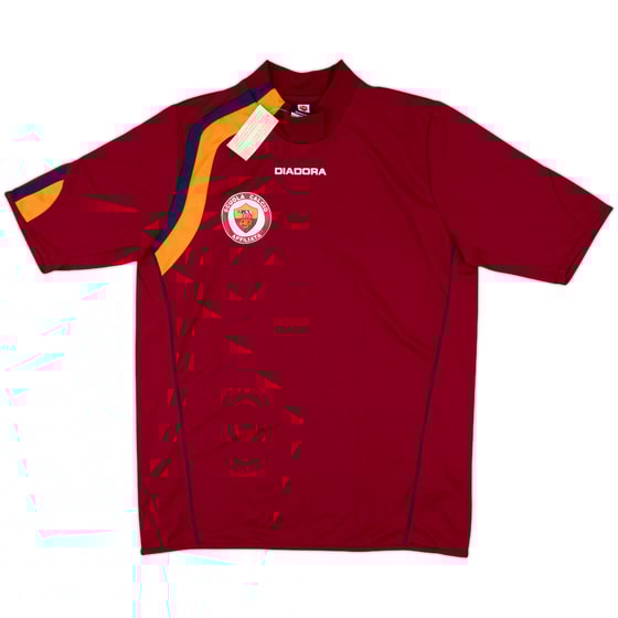 2004-05 Roma Diadora 'Scuola Calcio' Training Shirt - 10/10 - (L)