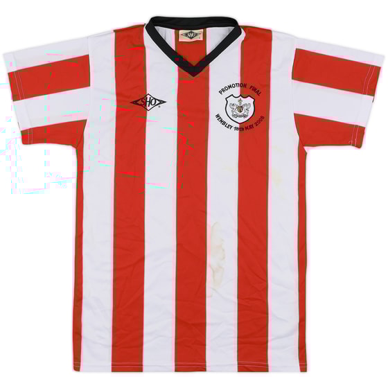 2007-08 Exeter City Promotion Final Commemorative Shirt - 4/10 - (S)