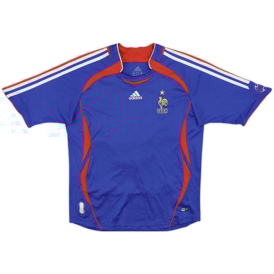 2006-07 France Home Shirt Gallas #5 - 7/10 - (M.Boys)