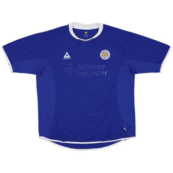 2003-04 Leicester Home Shirt - 4/10 - (XL)