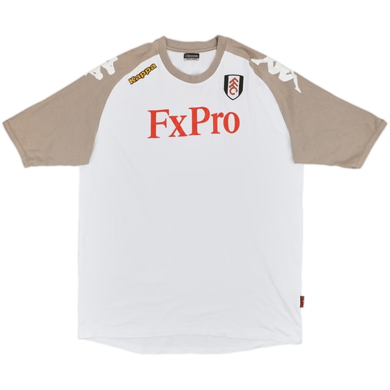 2012-13 Fulham Kappa Cotton Tee - 7/10 - (4XL)