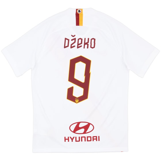 2019-20 Roma Away Shirt Dzeko #9 - 8/10 - (M)
