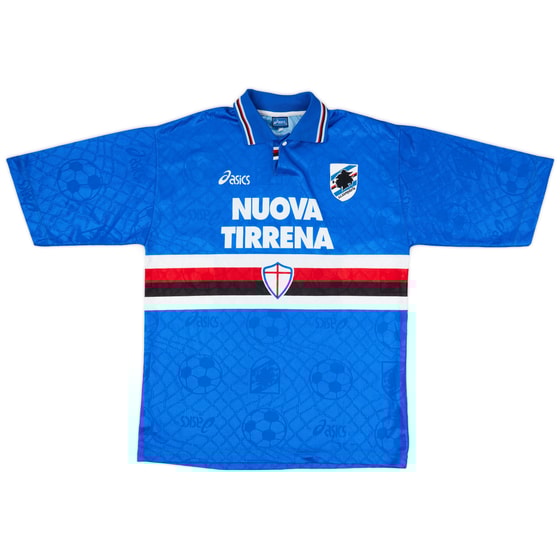 1990 1991 Asics Sampdoria Training shirt