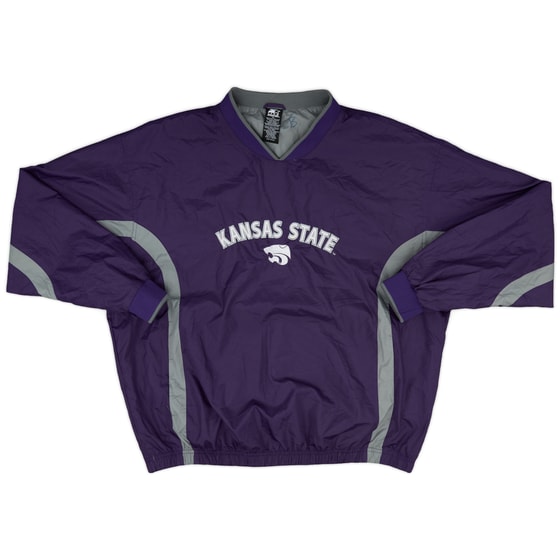 1990s Kansas State Wildcats Starter Pullover Windbreaker Jacket - 9/10 - (XL)