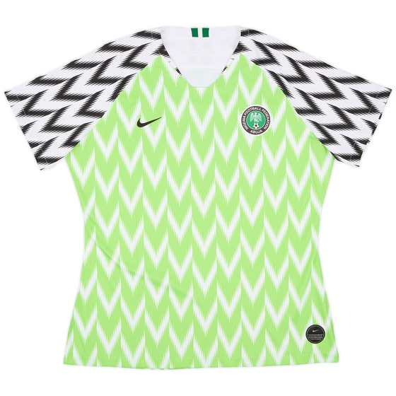 2018-19 Nigeria Home Shirt - 8/10 - (Women's XL)