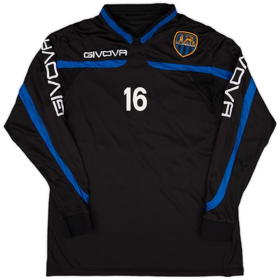 2014-15 Latina Calcio Player Issue Givova Training Shirt #16 - 8/10 - (L)