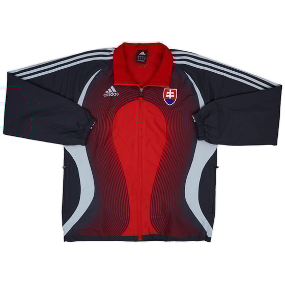 2007-08 Slovakia adidas Track Jacket - 8/10 - (M/L)