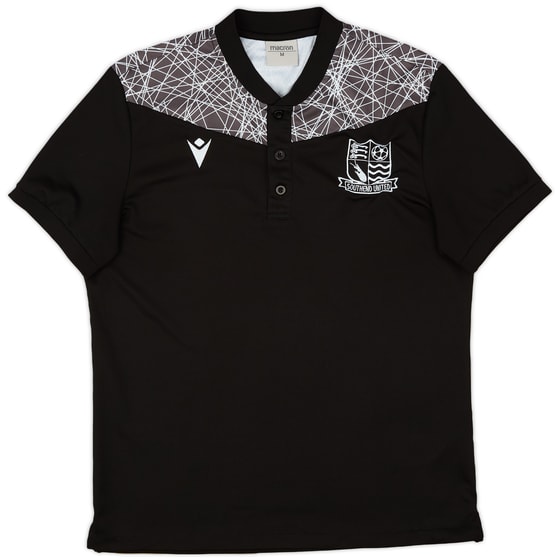 2021-22 Southend United Macron Polo Shirt - 9/10 - (M)